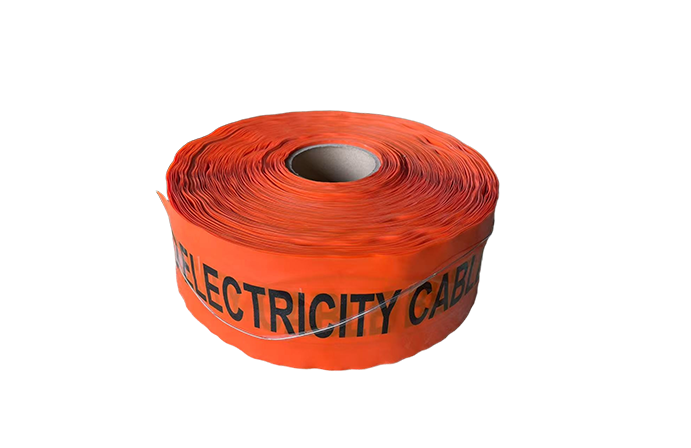 Stainless steel warning tape